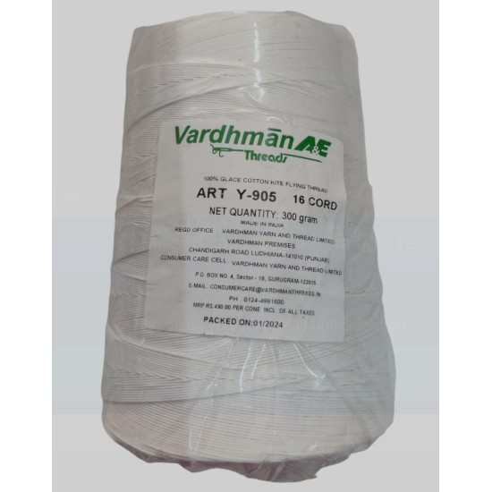 VARDHMAN 16 cord raw Threads 